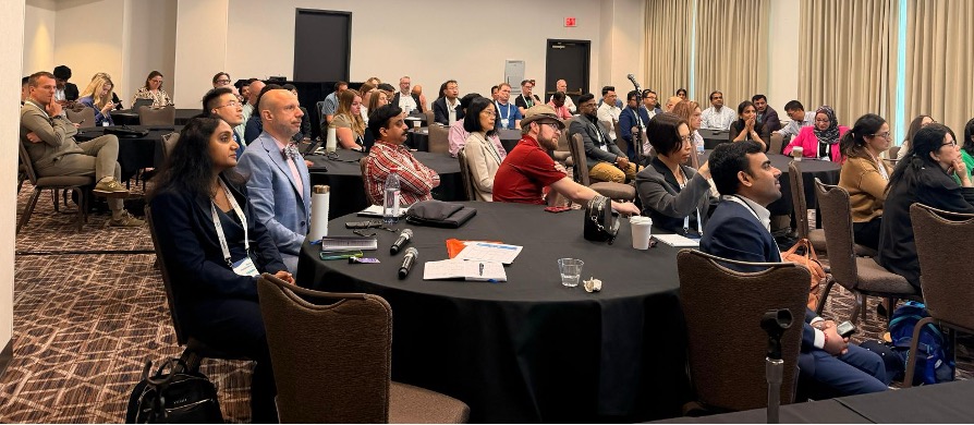 Live audience session at PHUSE US Connect 2026 packed with attendees.
